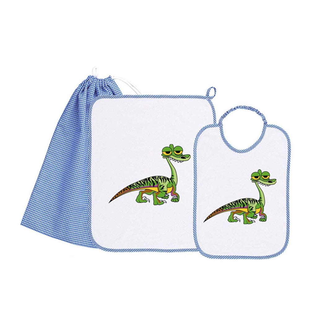 Siggi - Baby Kindergarten Set 3pcs Towel Bag Bib