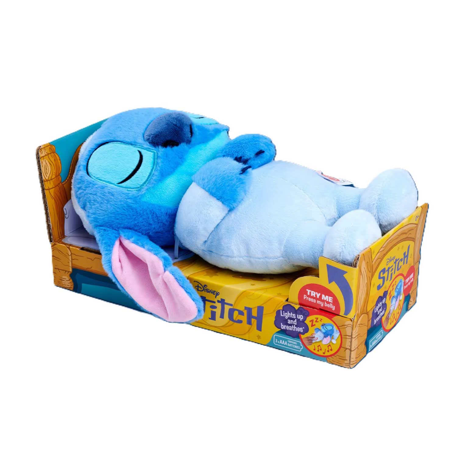 Simba - Peluche Disney Sleeping Stitch 31 Cm