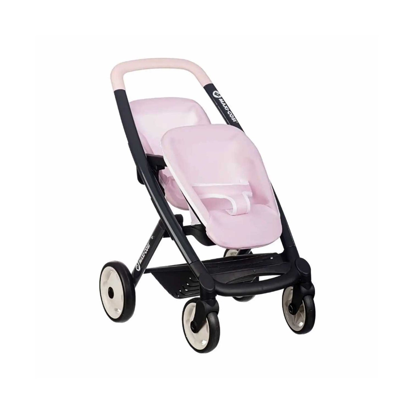 Smoby - Maxi Cosi Passeggino Twins Rosa