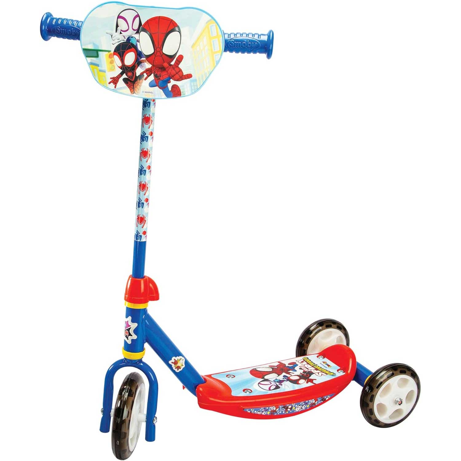 Smoby - Monopattino Tre Ruote Twist Spidey