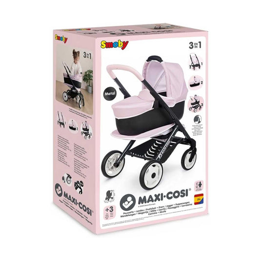 Smoby - Passeggino Maxi Cosi + Carrozzina Combi