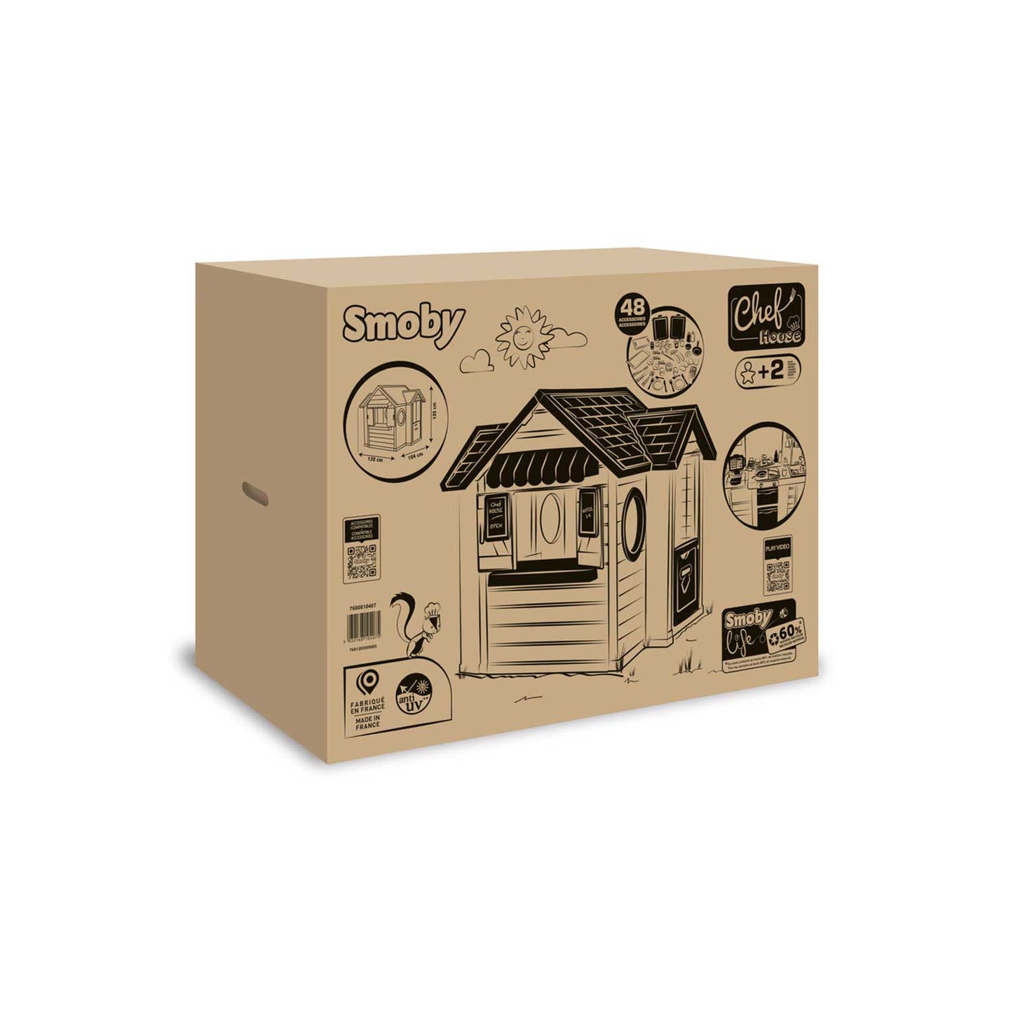 Smoby - Casetta Life Chef House