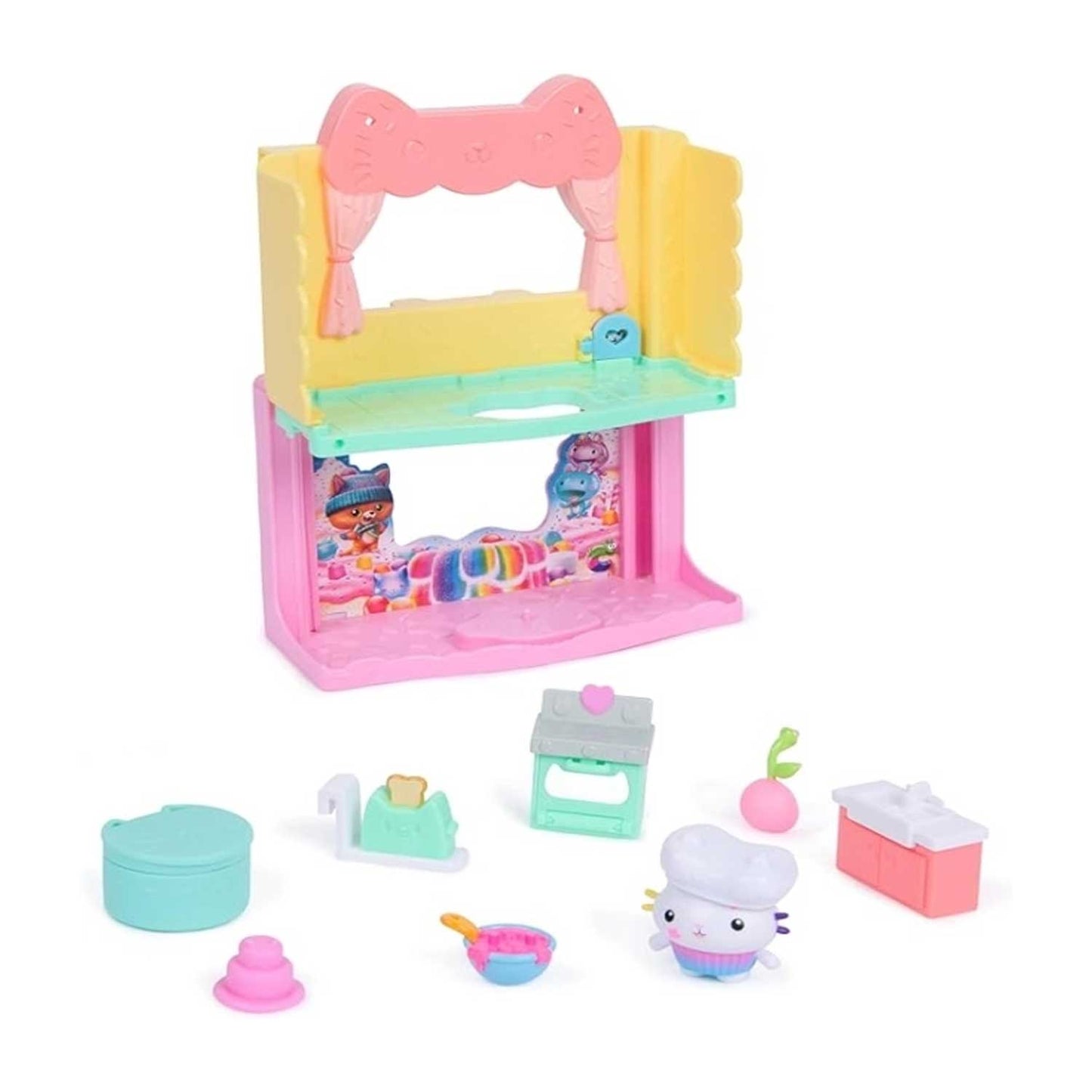 Spin Master - Gabby'S Dollhouse Movie Le Stanze Deluxe Cucina