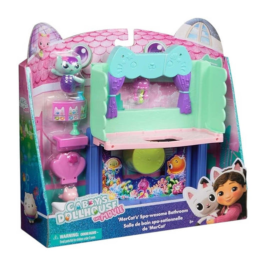 Spin Master - Gabby's Dollhouse Movie Le Stanze Deluxe Bagno