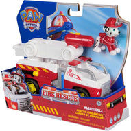 Spin Master - Paw Patrol Veicolo Tematizzato Fire Rescue Marshall