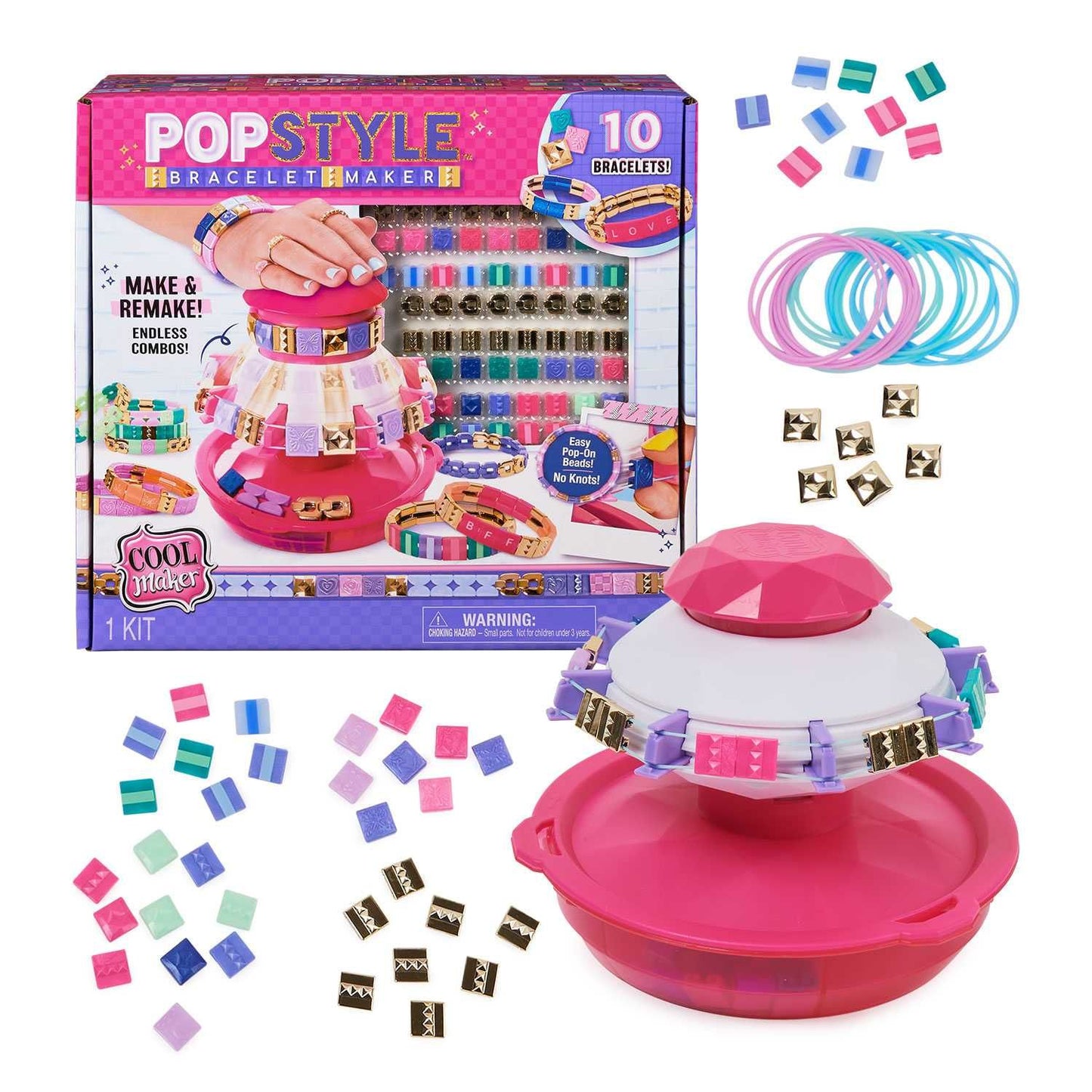 Spin Master - Cool Maker Macchina Crea Braccialetti Pop Style