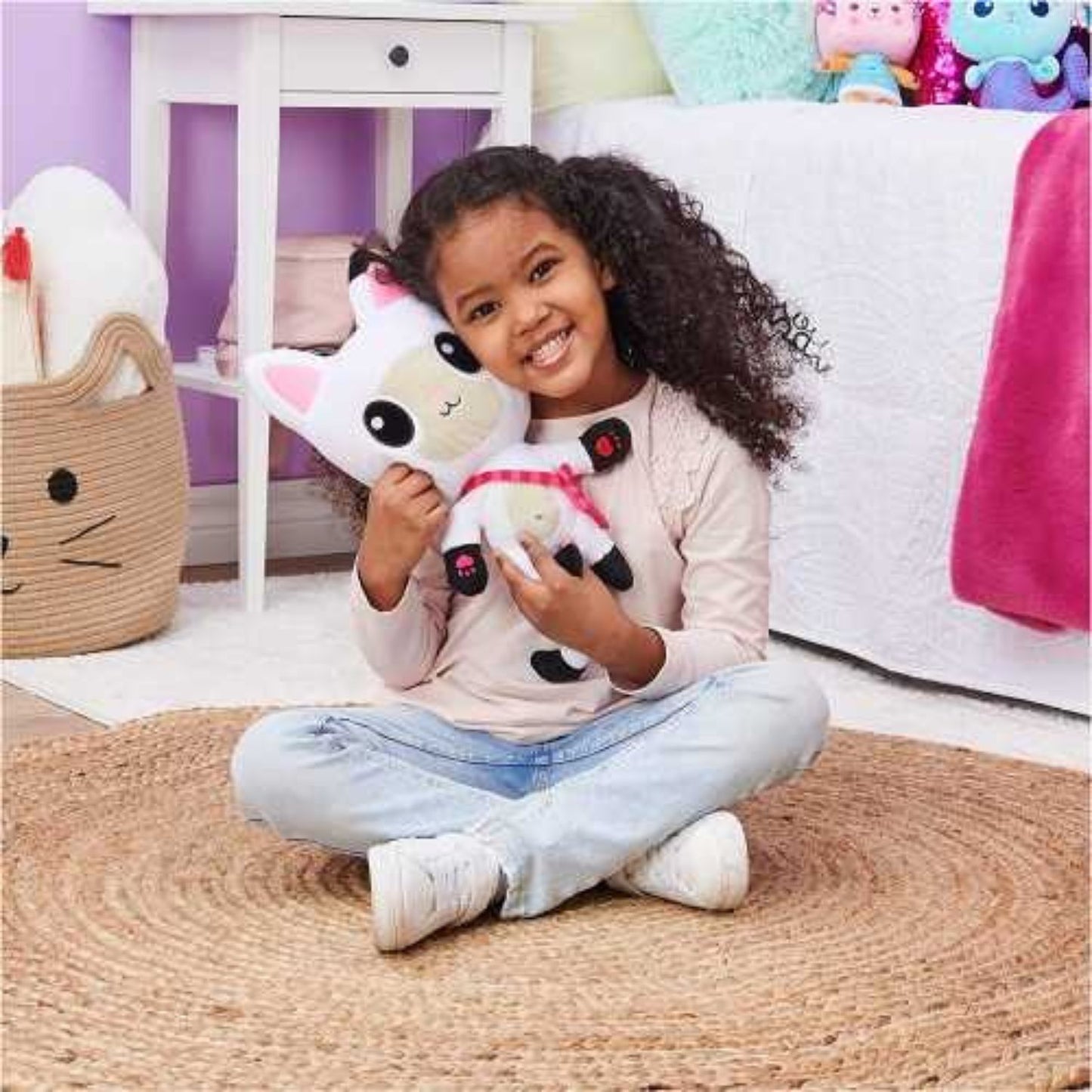 Spin Master - Gabby'S Dollhouse Peluche Con Funzioni Pandy