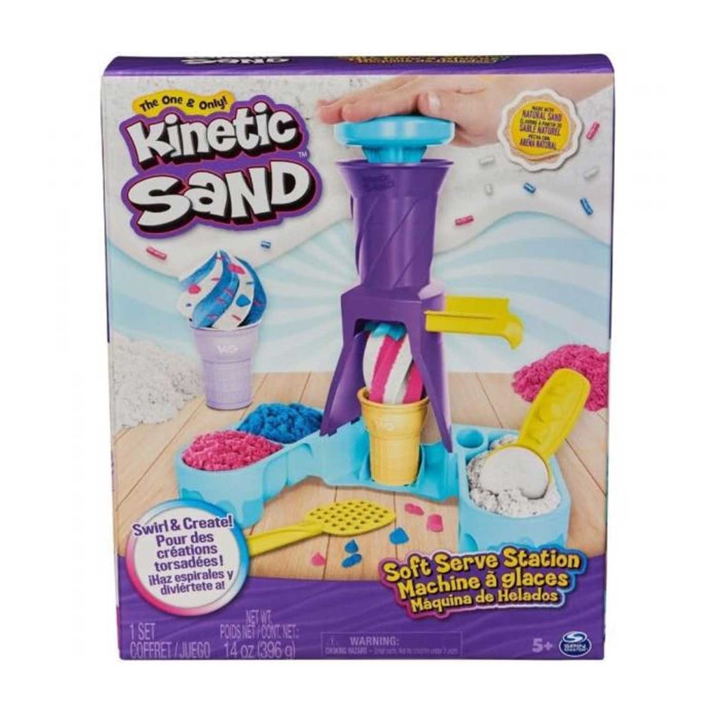 Spin Master - Kinetic Sand: Playset Gelateria Colorata