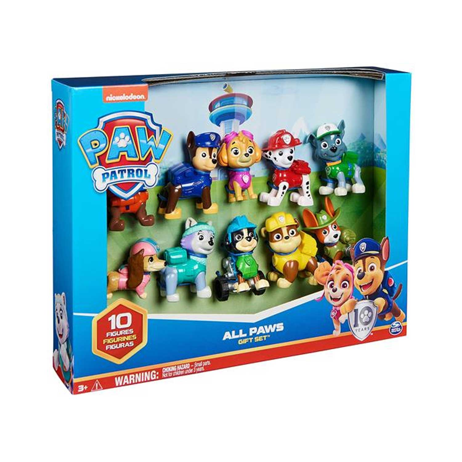 paw patrol spielzeug spin master Spin Master - Paw Patrol All Paws: Confezione Regalo 10 Personaggi
