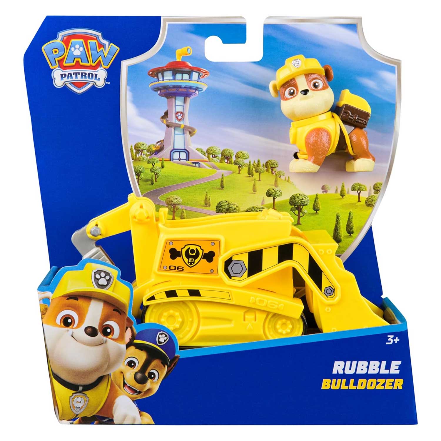 Spin Master - Paw Patrol Veicolo Base Rubble