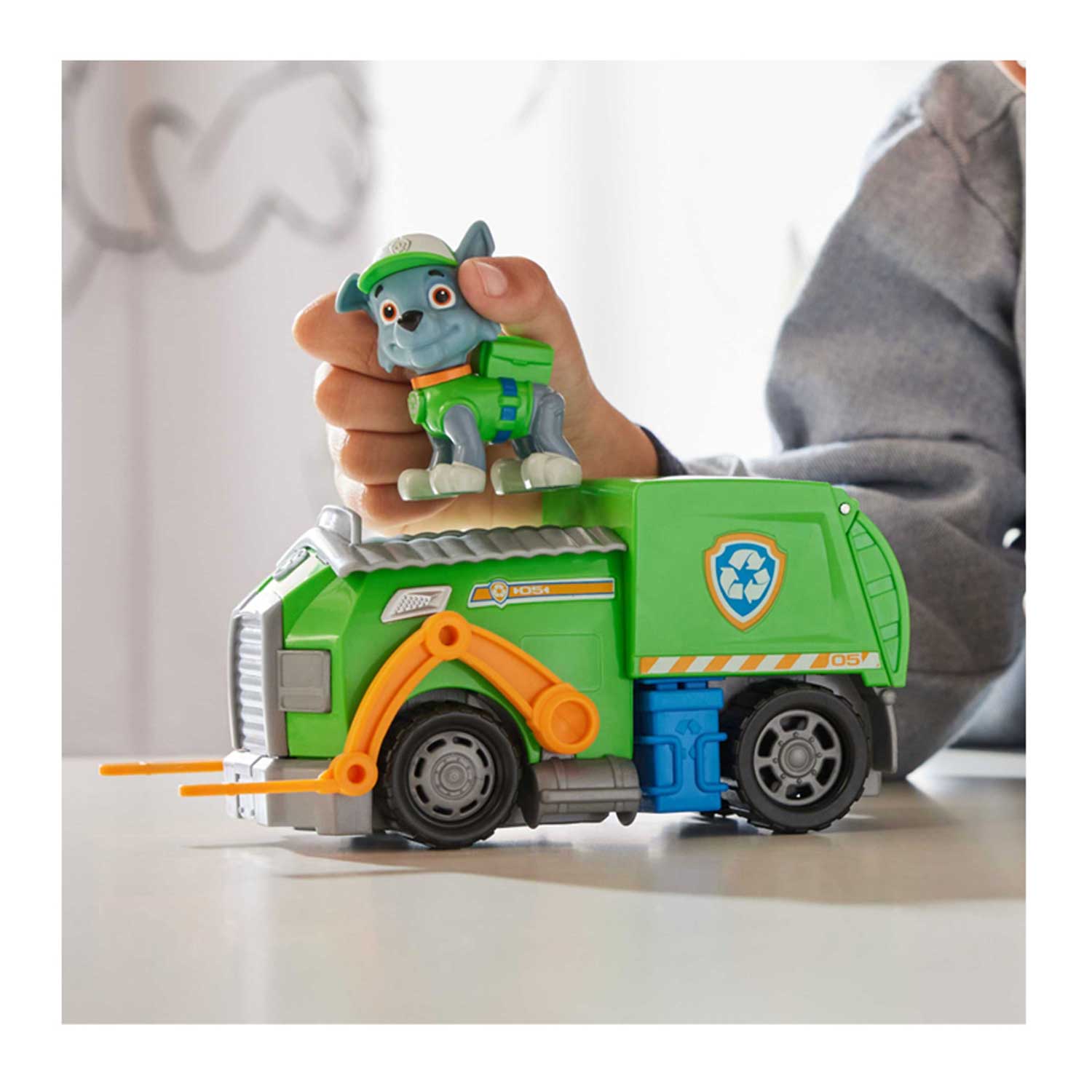 Spin Master - Paw Patrol Veicolo Base Rocky