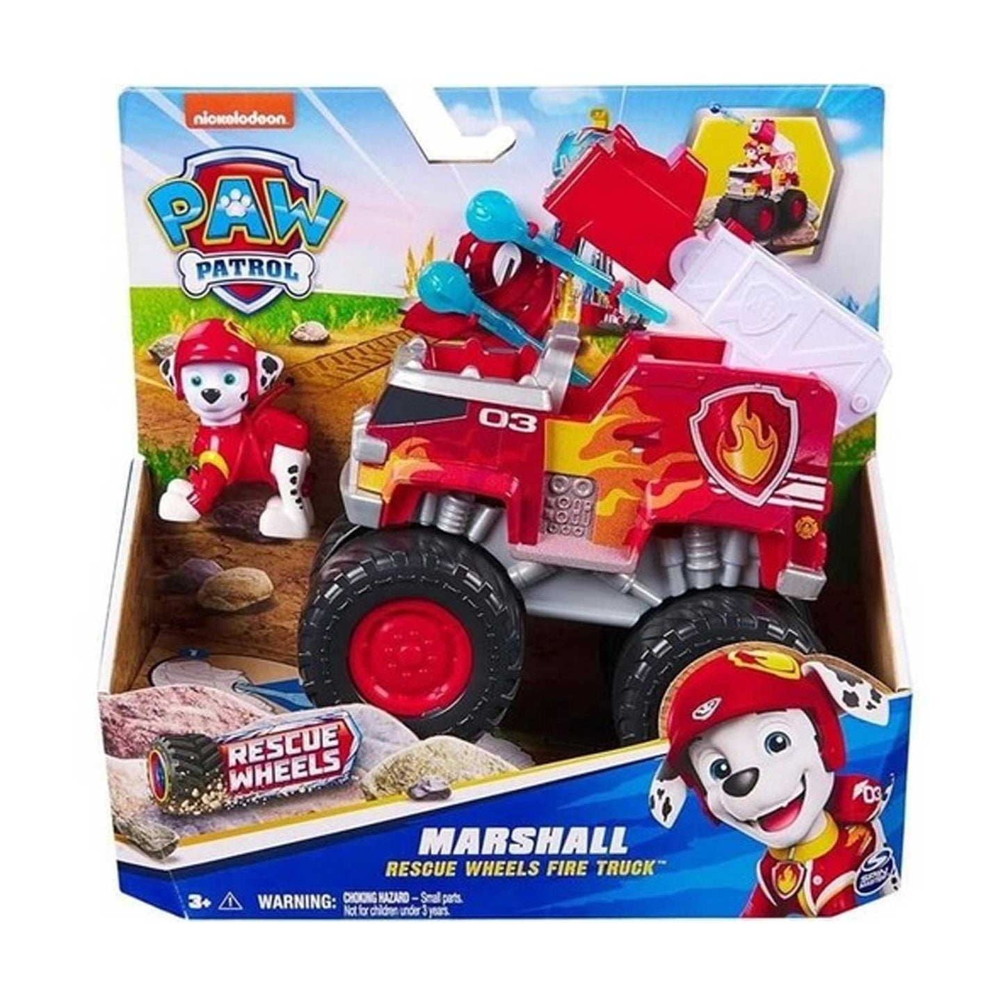 Spin Master - Paw Patrol Veicolo Tematizzato Rescue Wheels