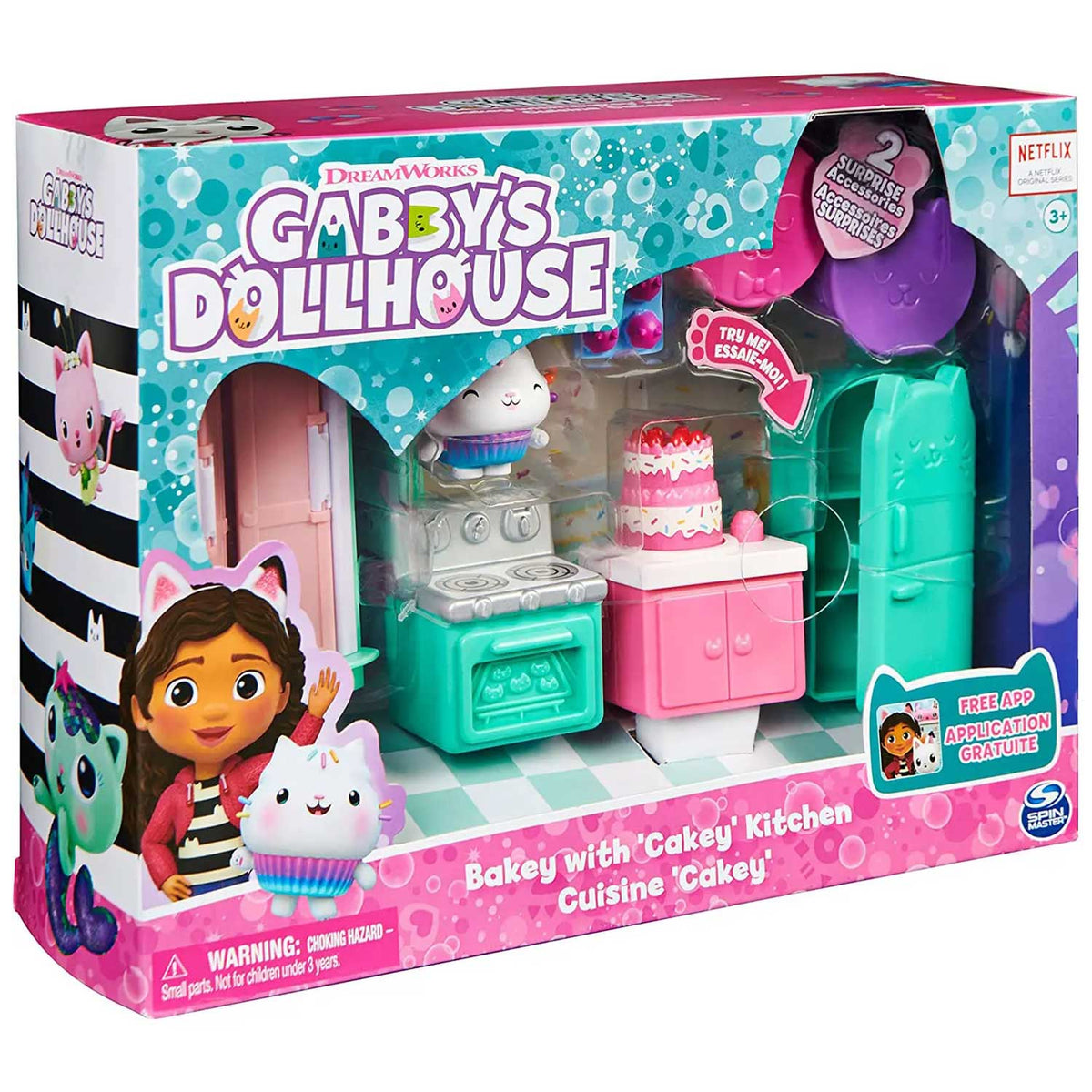 Spin Master  - GABBY'S DOLLHOUSE Le stanze della casa: Cucina