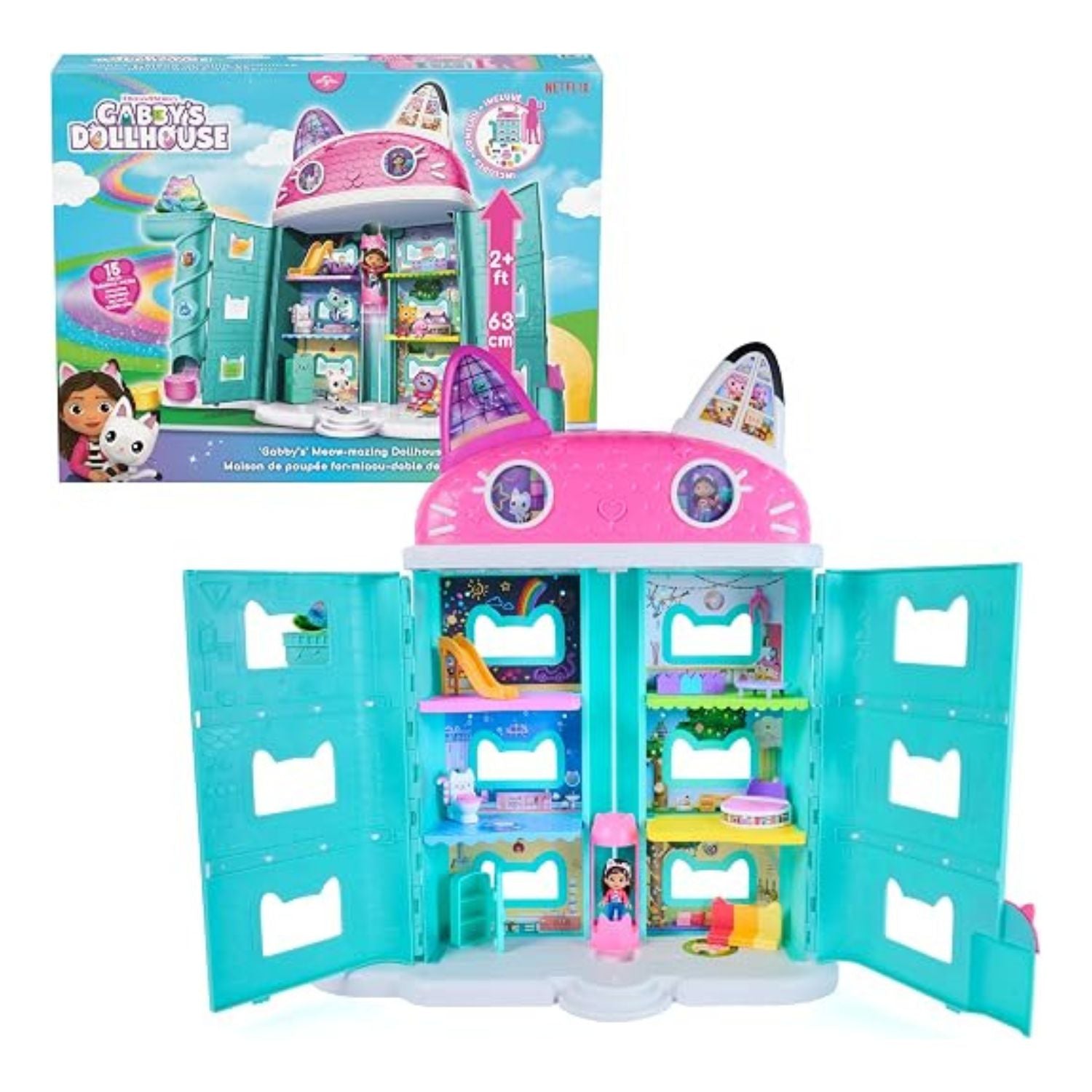Spin Master - Gabby'S Dollhouse  - La Casa Delle Bambole Di Gabby NEW