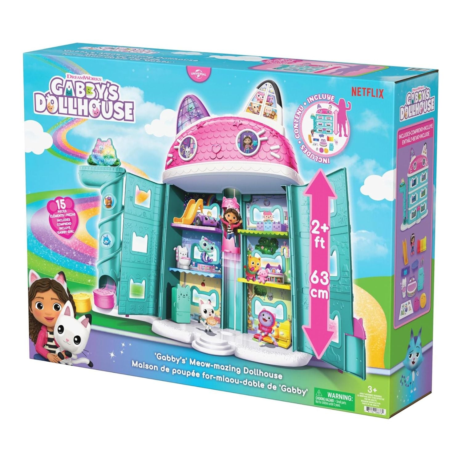 Spin Master - Gabby'S Dollhouse  - La Casa Delle Bambole Di Gabby NEW
