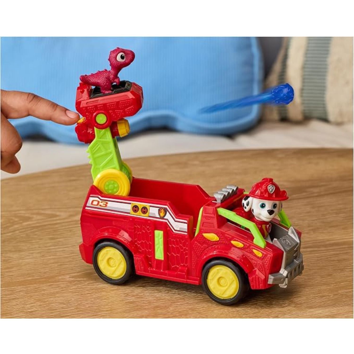 Spin Master - Paw Patrol Dino Movie Veicolo Marshall