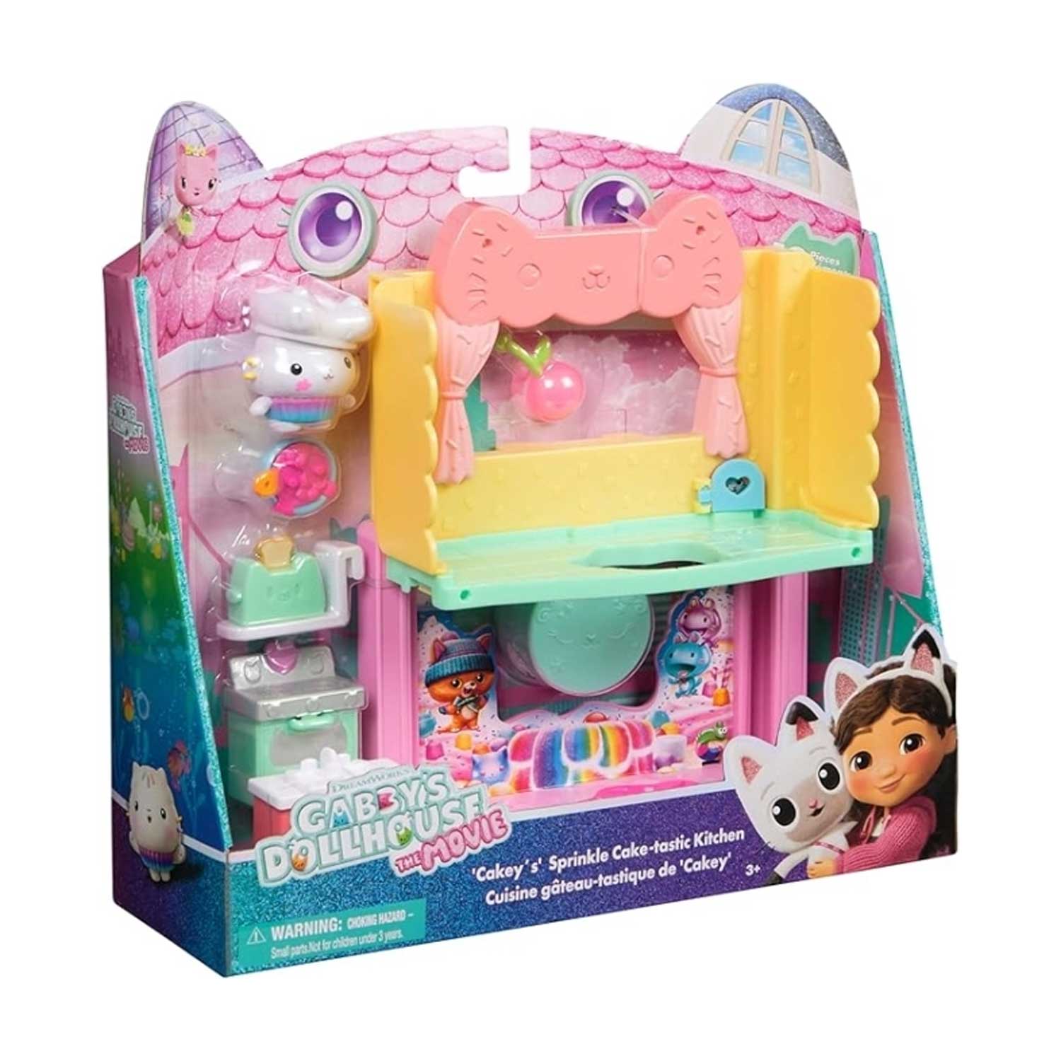 Spin Master - Gabby'S Dollhouse Movie Le Stanze Deluxe Cucina
