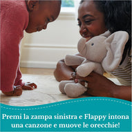Spin Master - Gund Flappy Elefantino Interattivo Parlante