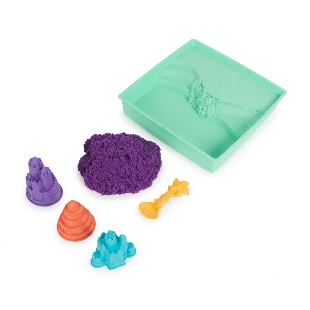 Spin Master - Kinetic Sand Playset Castelli Di Sabbia Ass