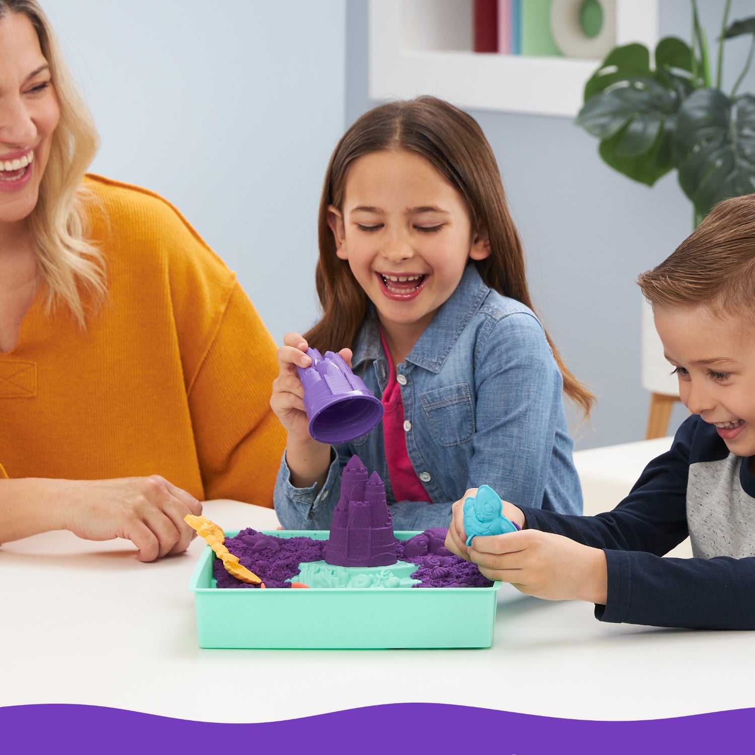 Spin Master - Kinetic Sand Playset Castelli Di Sabbia Ass