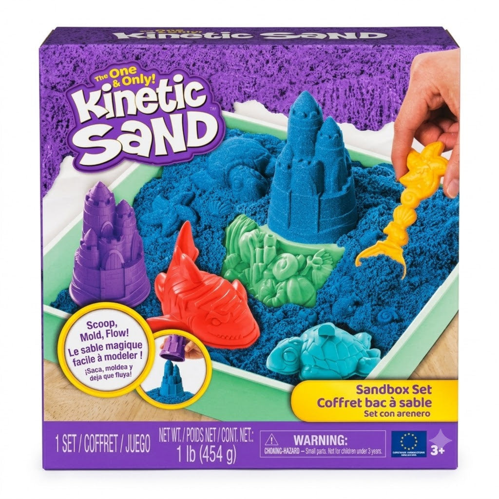 Spin Master - Kinetic Sand Playset Castelli Di Sabbia Ass
