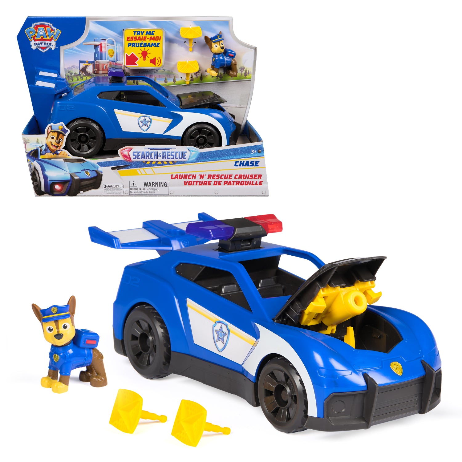 Spin Master - Paw Patrol Auto Della Polizia Di Chase