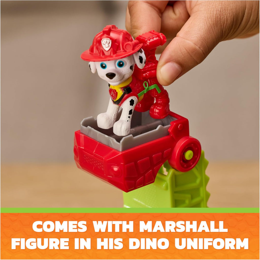 Spin Master - Paw Patrol Dino Movie Veicolo Deluxe Marshall