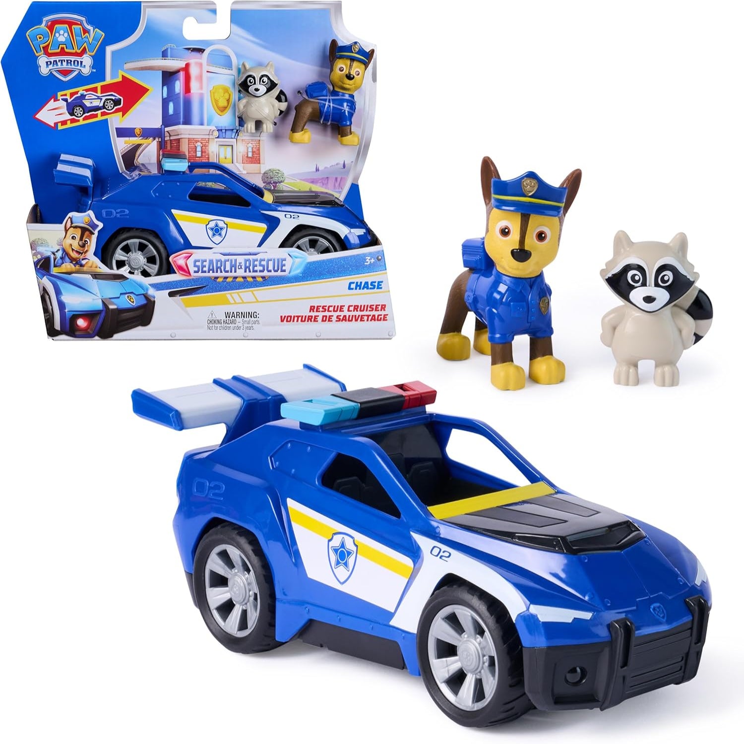 Spin Master - Paw Patrol Veicolo Tematizzato Search & Rescue Chase