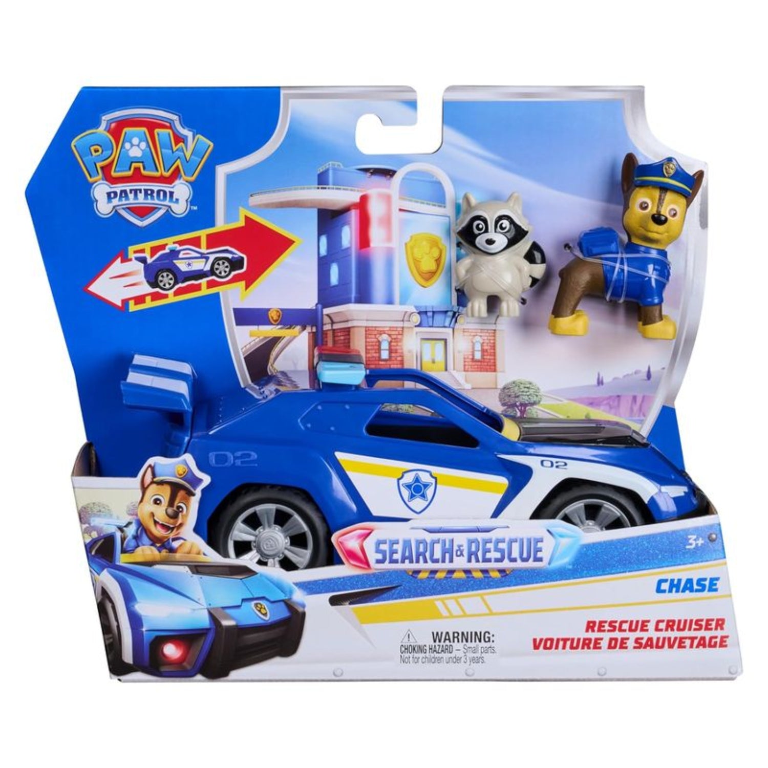 Spin Master - Paw Patrol Veicolo Tematizzato Search & Rescue Chase