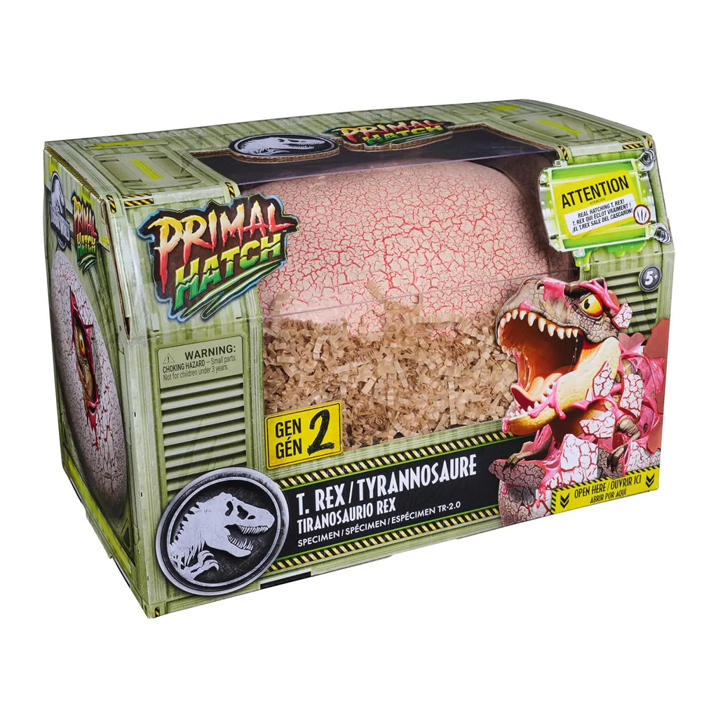 Spin Master - Primal Hatch Uovo & Dinosauro Interattivo