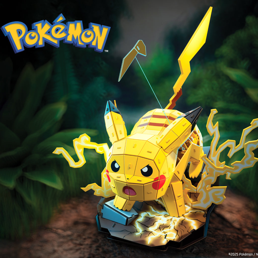 Spin Master - Puzzle 4D Pokemon Pikachu