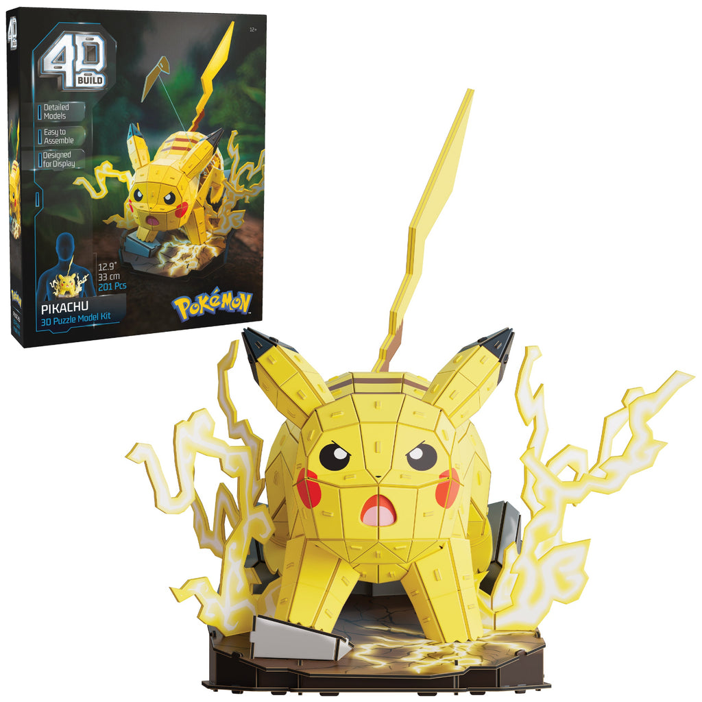 Spin Master - Puzzle 4D Pokemon Pikachu