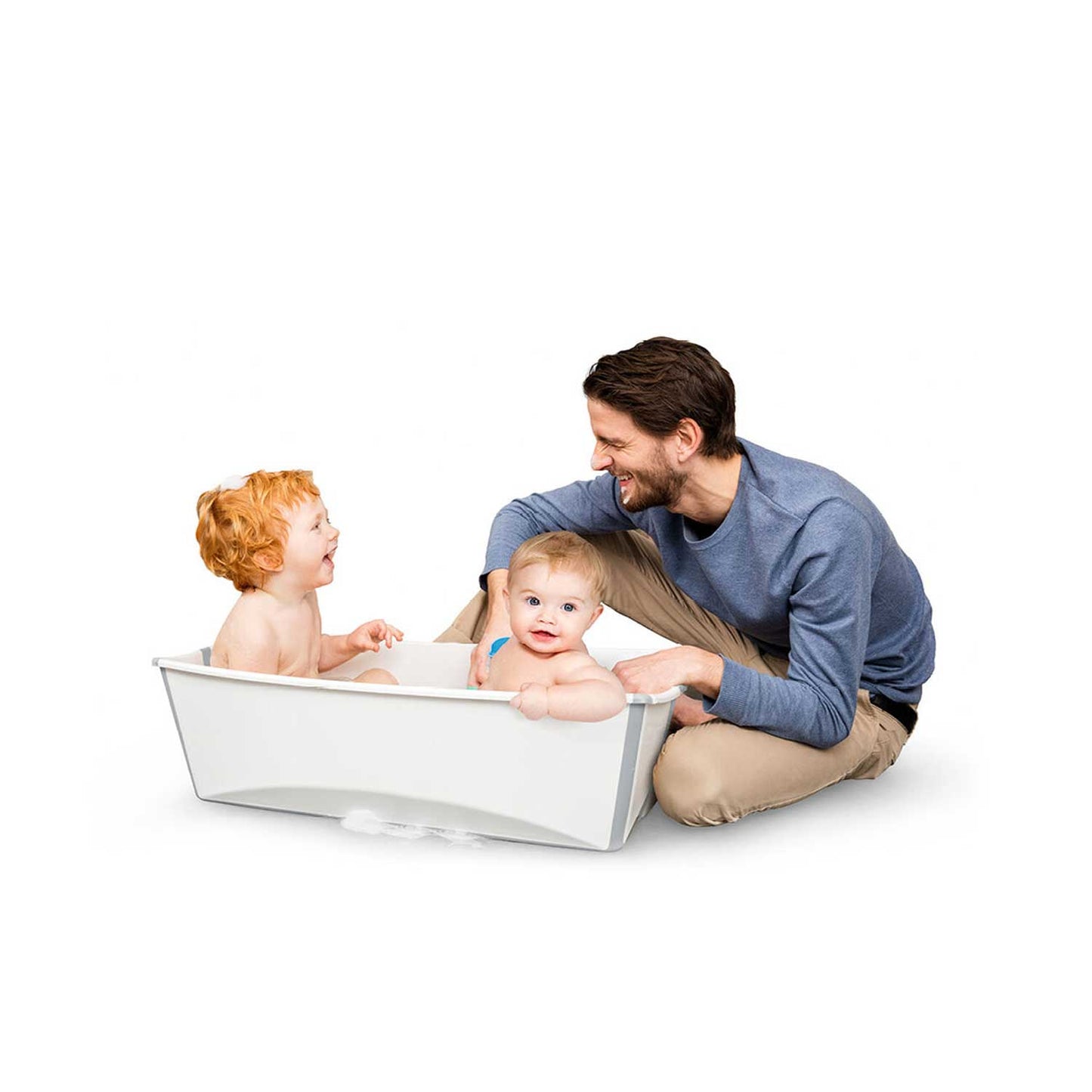 Stokke - Bundle: Flexi Bath X-Large + Supporto Per Neonato Newborn