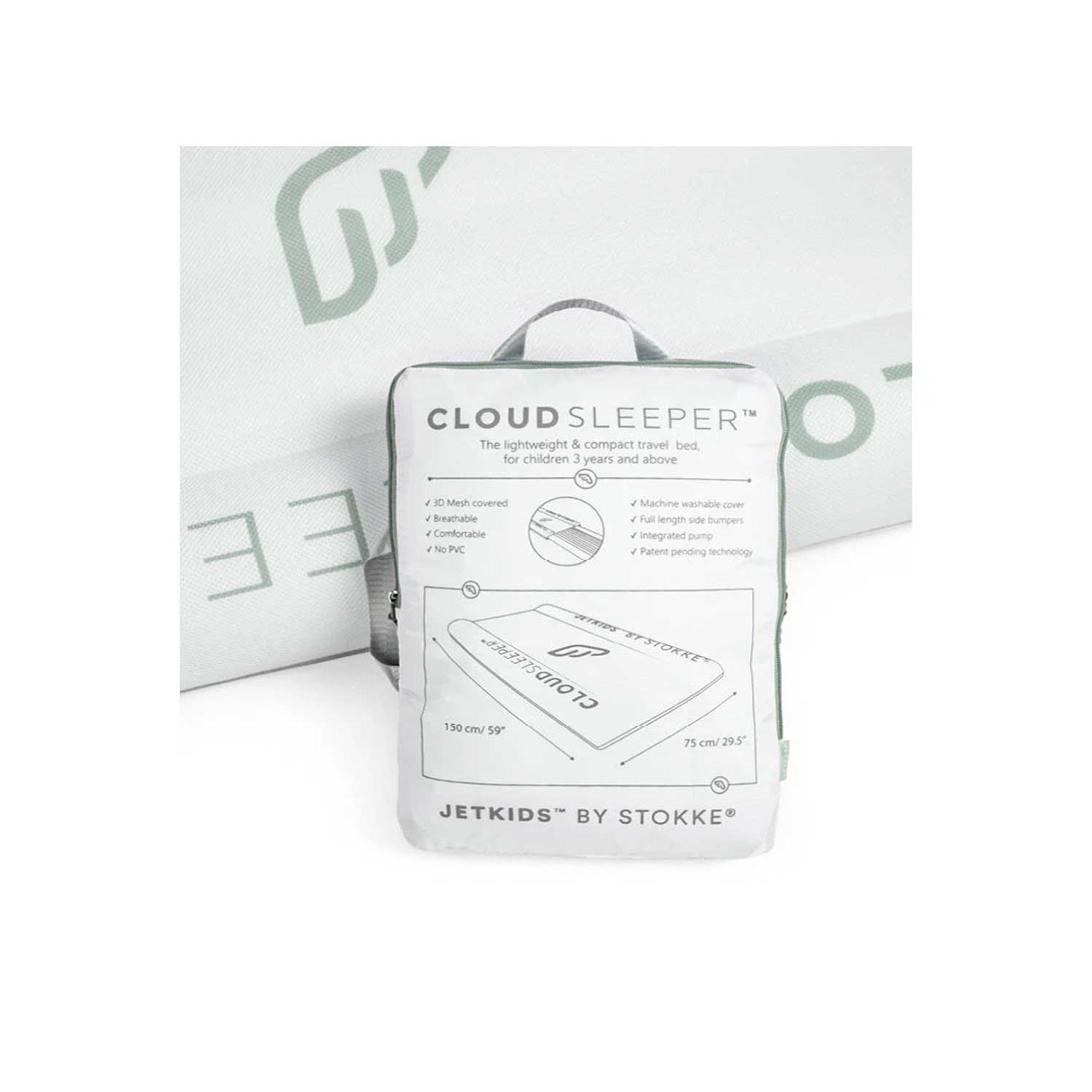 STOKKE® - CloudSleeper™ JETKIDS™ inflatable children's bed