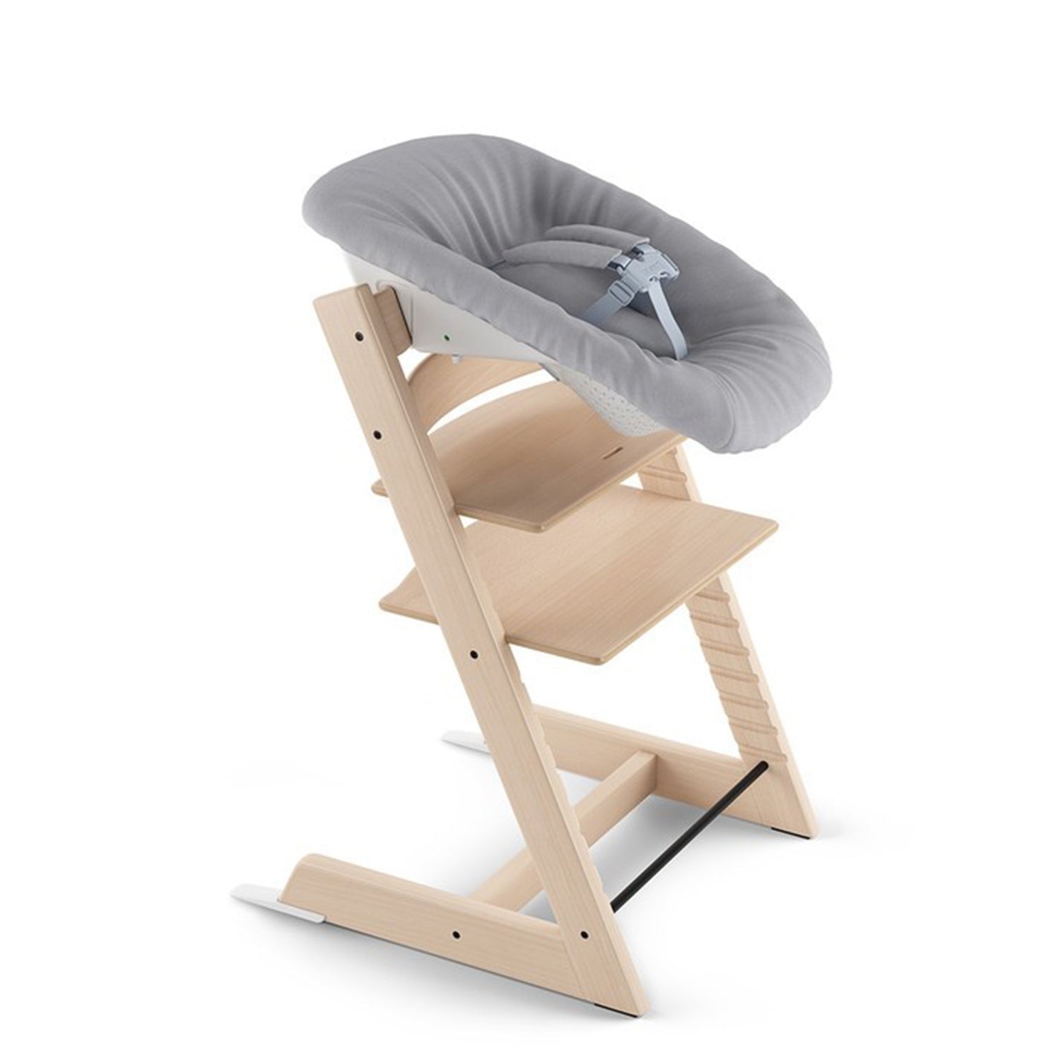 Stokke - Sedia Tripp Trapp in Rovere + Baby Set² + Newborn Set