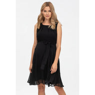 TAMIGI - Abito Premaman in Chiffon Nero