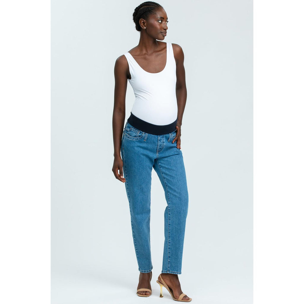 TAPERED JEANS W027 - Jeans Premaman