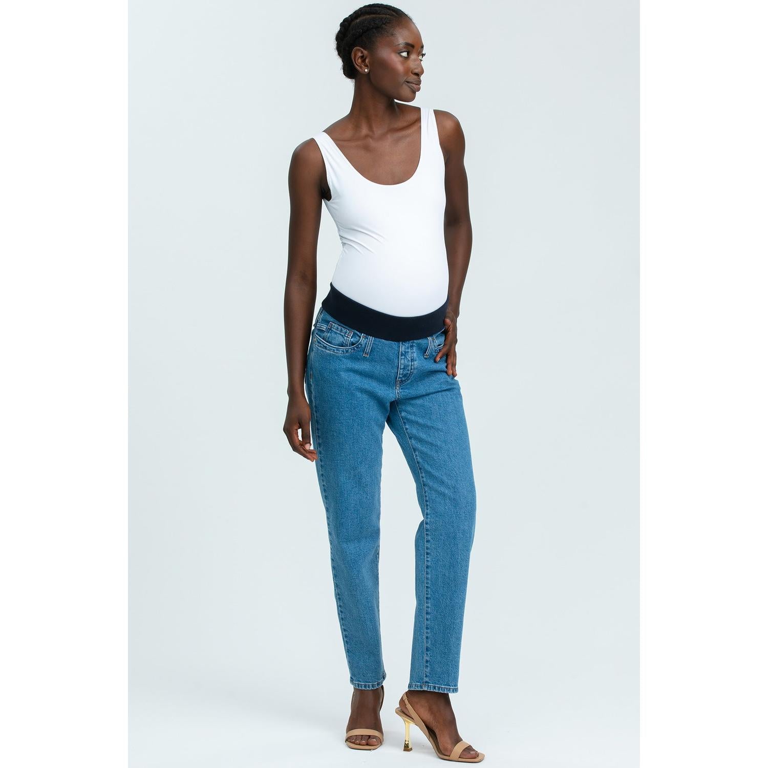 TAPERED JEANS W027 - Jeans Premaman
