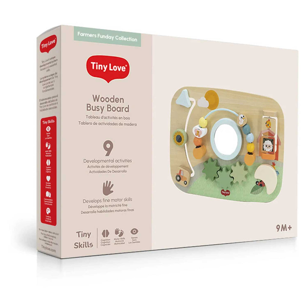 Tiny Love - Wooden Activity Board Farmers