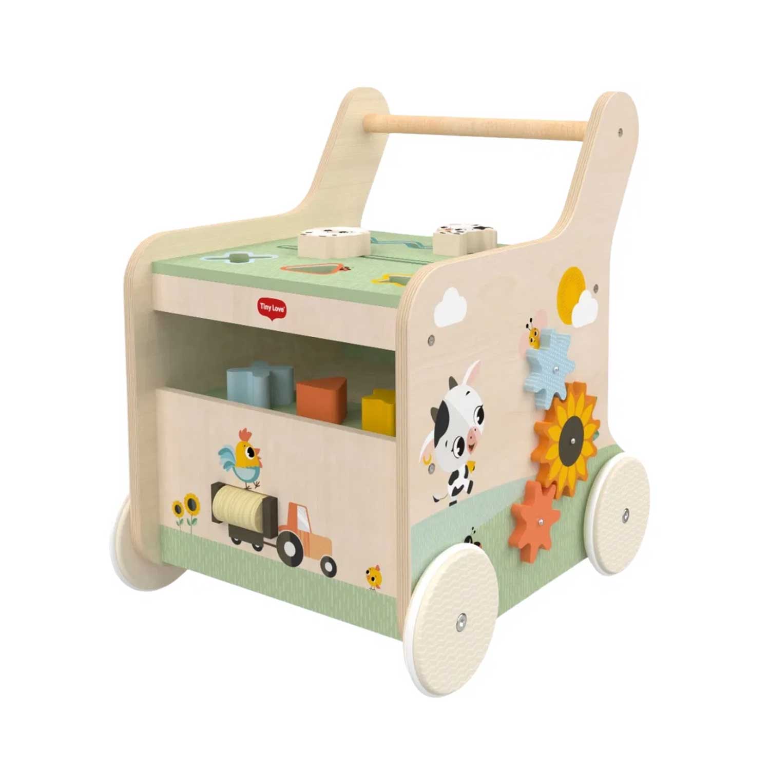 Tiny Love - Wooden Activity Walker Farmers