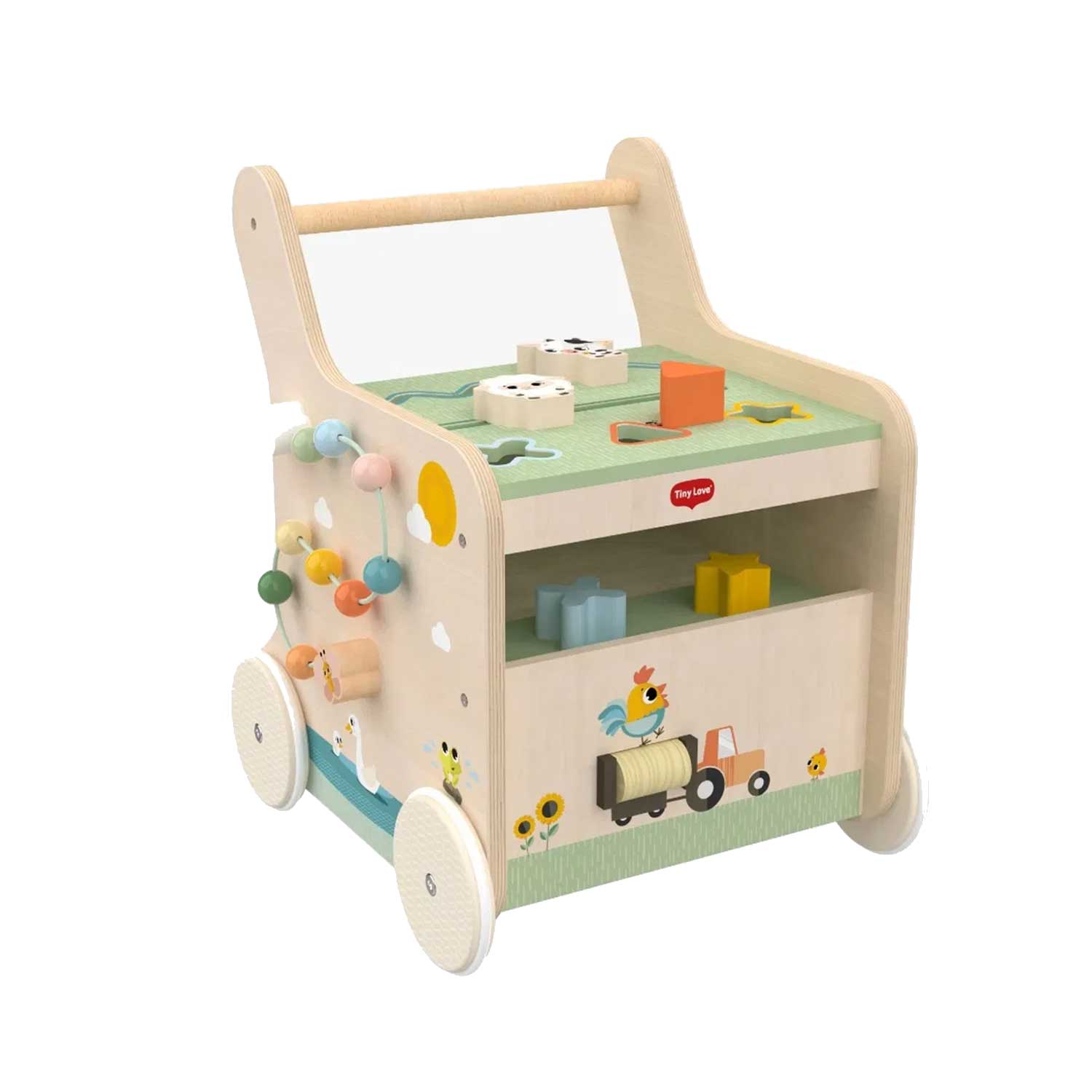 Tiny Love - Wooden Activity Walker Farmers