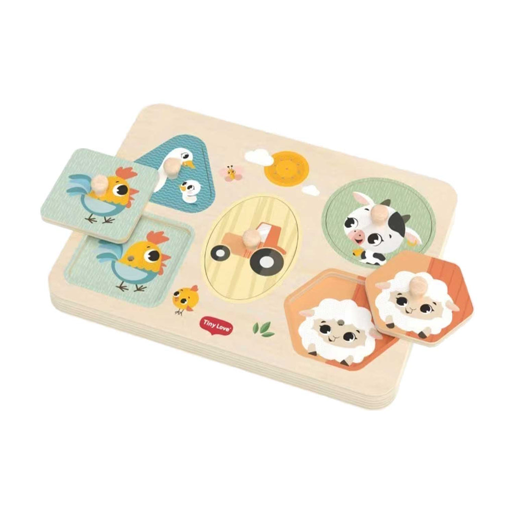 Tiny Love - Wooden Musical Puzzle Farmers