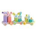 Trudi - Legno Impilabile Trenino Forme & Numeri