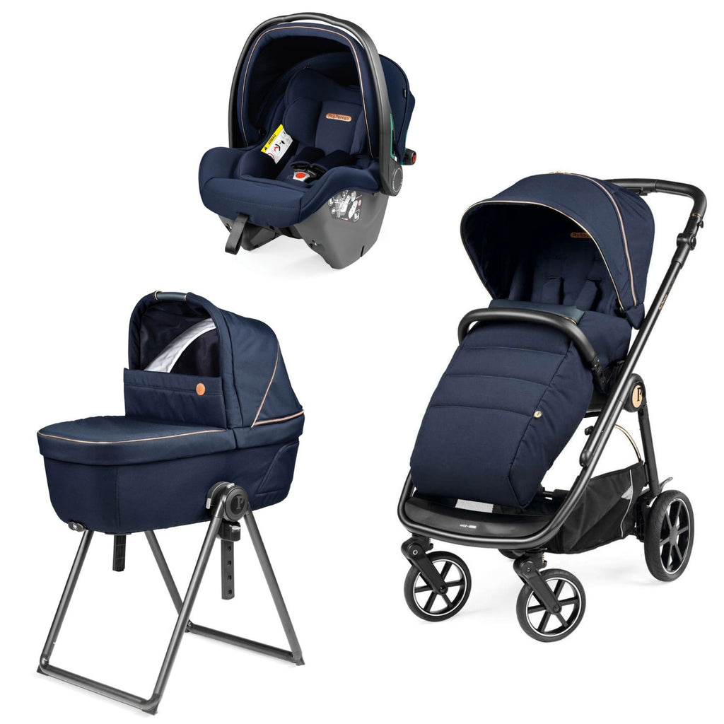 Peg Perego - Trio Veloce New Con Culla Belvedere + Primo Viaggio SLK R129