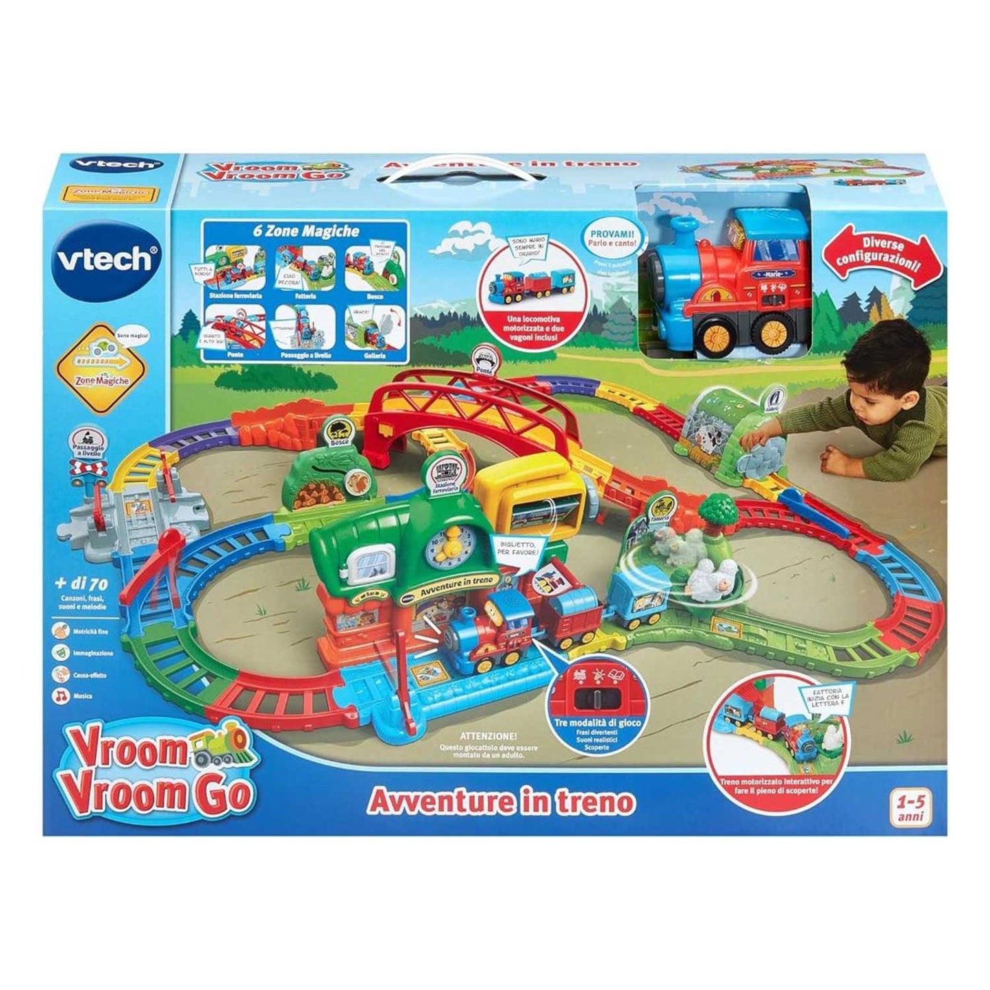 Vtech - Vroom Vroom Go Avventure In Treno