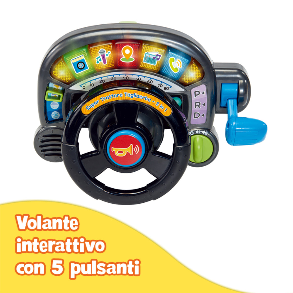 Vtech - Super Trattore Tagliaerba 3 in 1