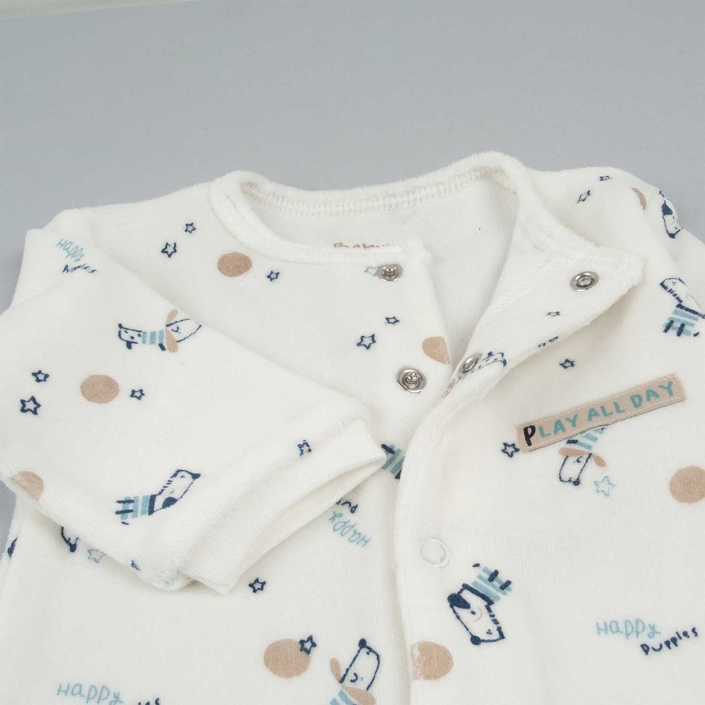 Wonderlife - Tutina A Maniche Lunghe Happy