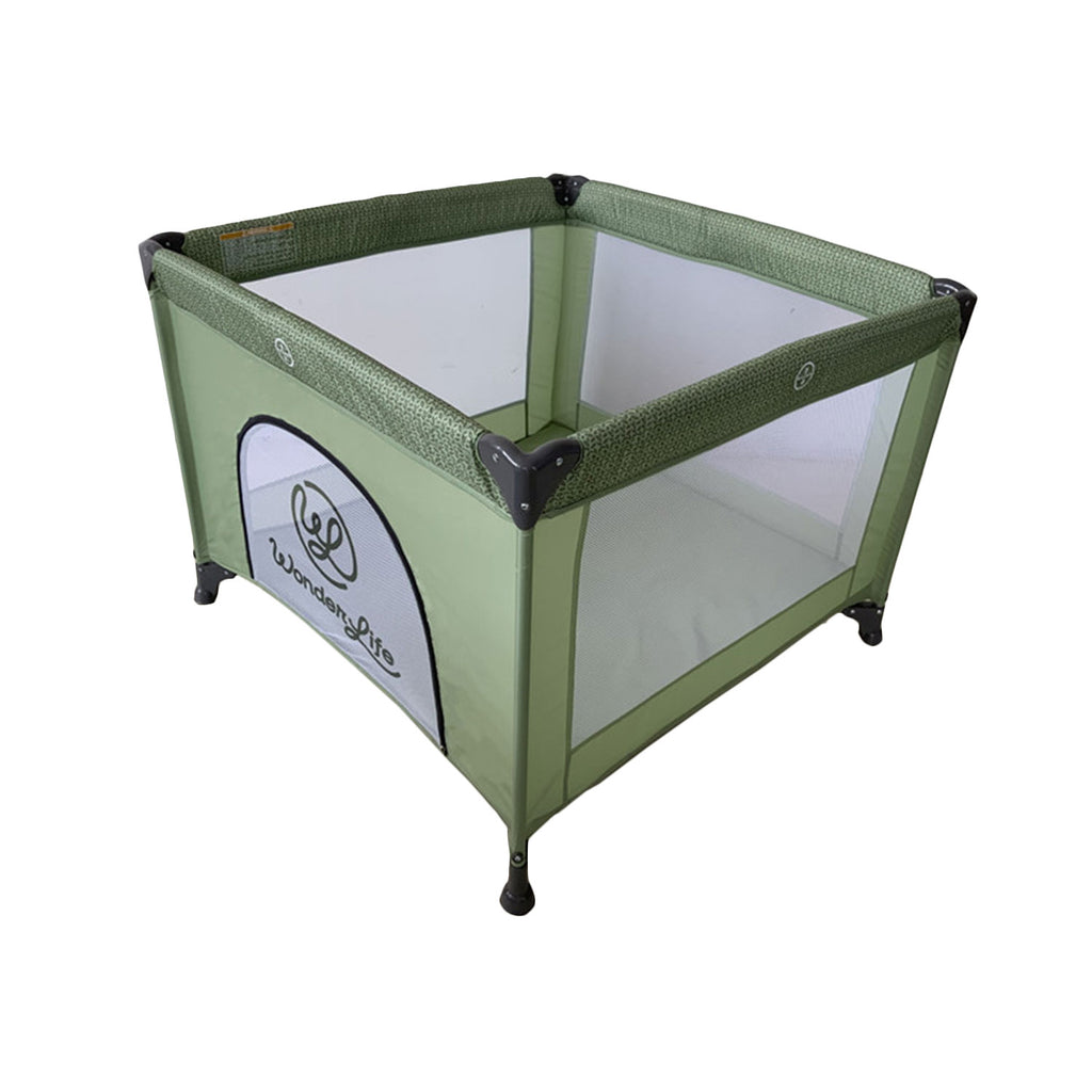 Wonderlife - Box Forest Quadrato Richiudibile con materassino e apertura laterale chiudibile