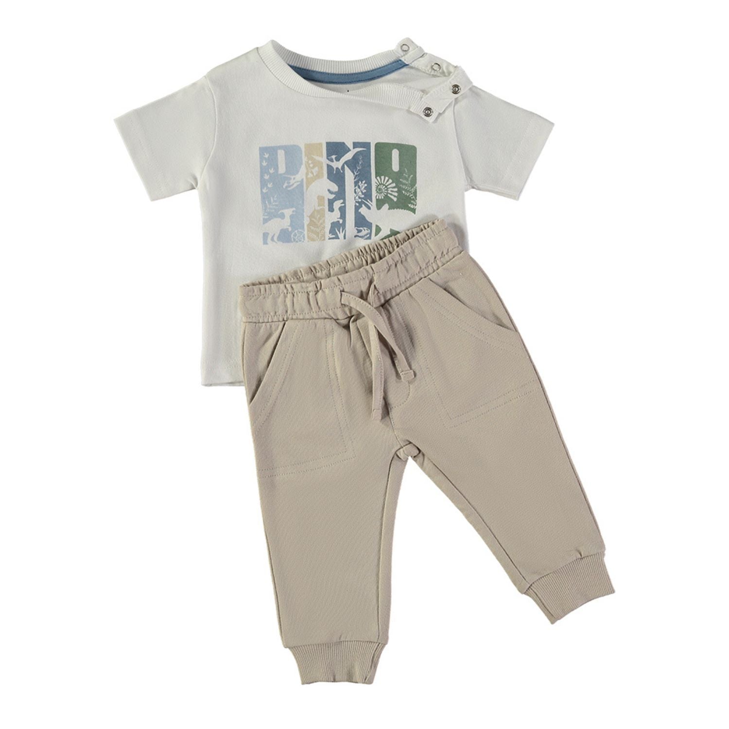 Wonderlife - Completo 2 Pezzi Felpa Manica Corta + Pantalone