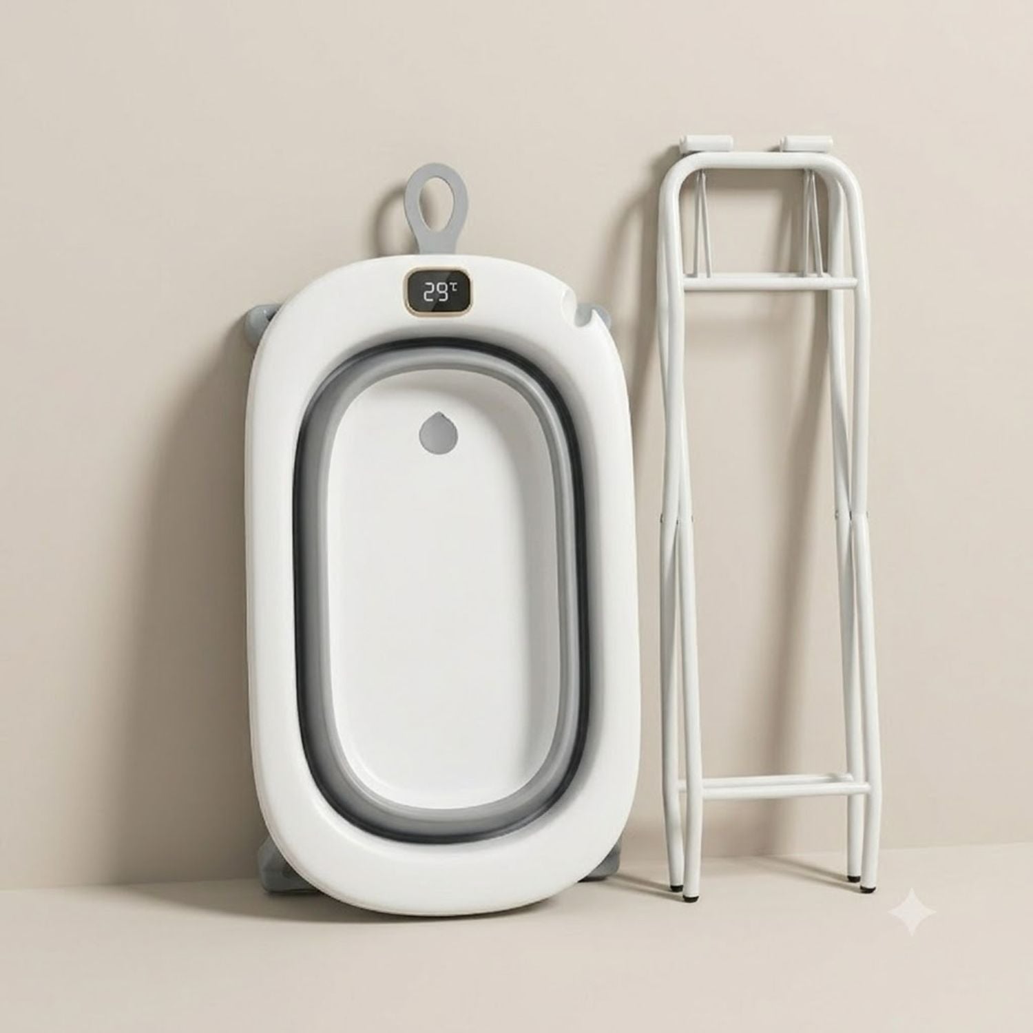 Wonderlife - Vaschetta Pieghevole 3 In 1 Supporto+Inserto+Termometro
